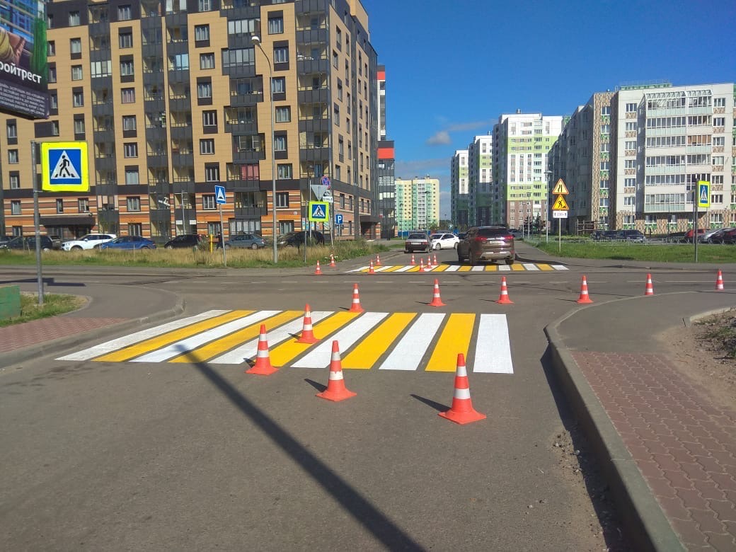 В муниципалитете обновляют дорожные знаки – Заневское городское поселение